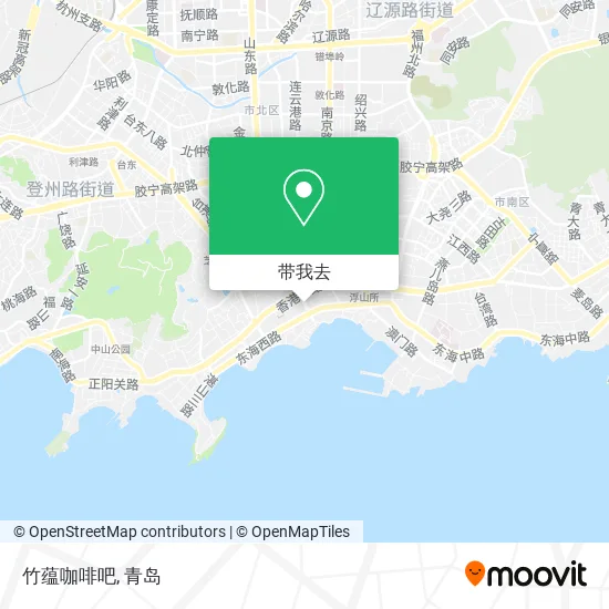 竹蕴咖啡吧地图