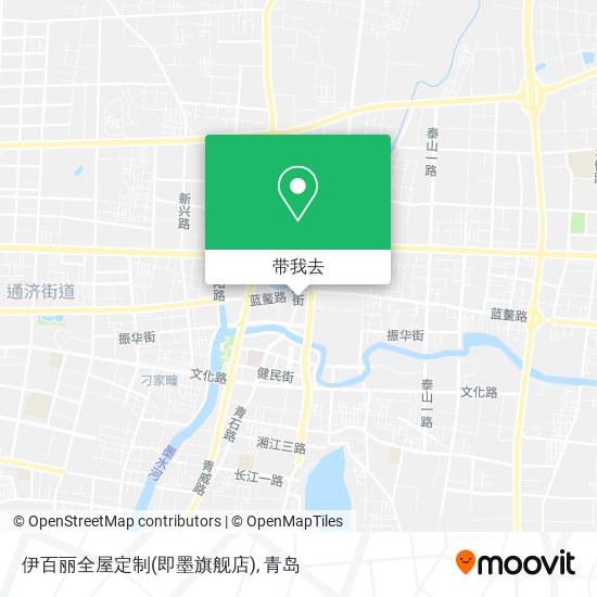 伊百丽全屋定制(即墨旗舰店)地图