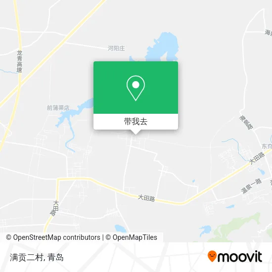 满贡二村地图