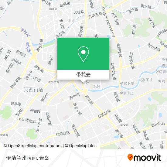 伊清兰州拉面地图