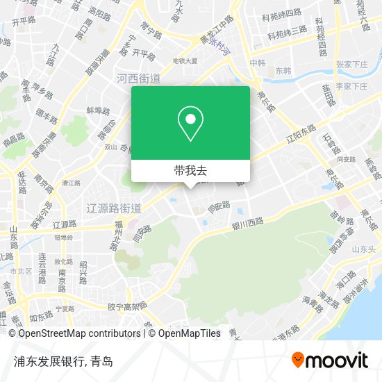 浦东发展银行地图