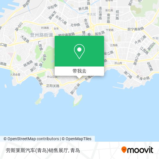 劳斯莱斯汽车(青岛)销售展厅地图