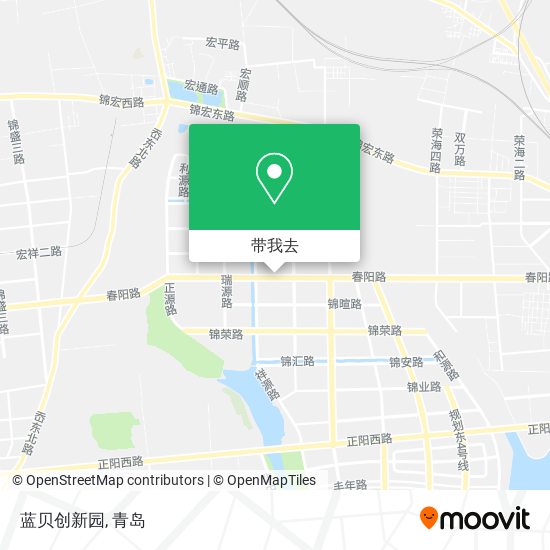 蓝贝创新园地图