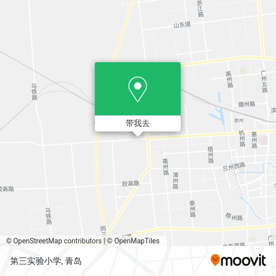 第三实验小学地图