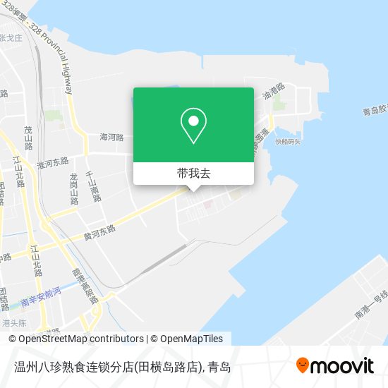 温州八珍熟食连锁分店(田横岛路店)地图