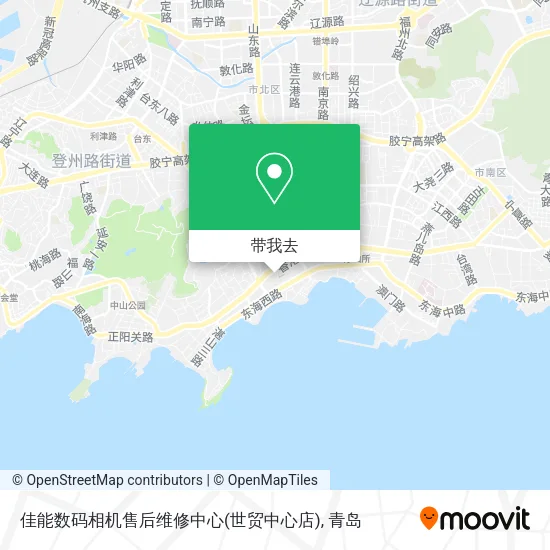 佳能数码相机售后维修中心(世贸中心店)地图