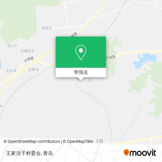 王家洼子村委会地图