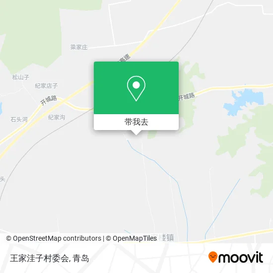 王家洼子村委会地图
