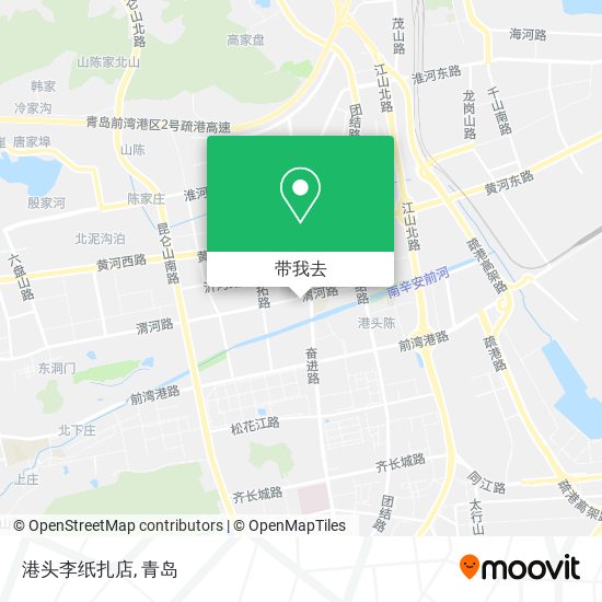 港头李纸扎店地图