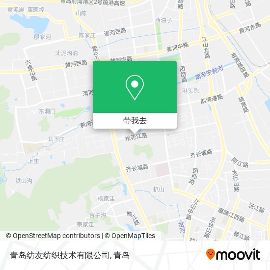 青岛纺友纺织技术有限公司地图