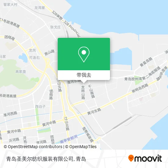 青岛圣美尔纺织服装有限公司地图