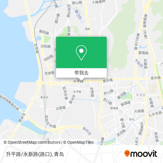 升平路/永新路(路口)地图