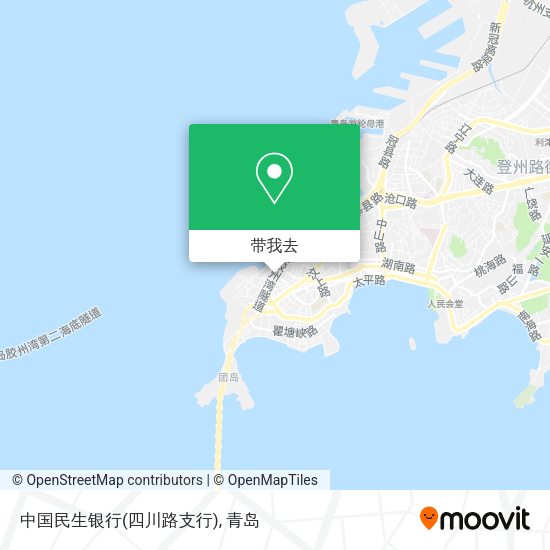 中国民生银行(四川路支行)地图