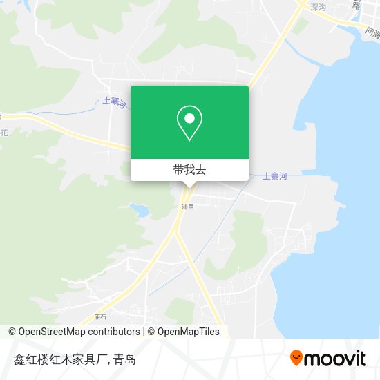 鑫红楼红木家具厂地图