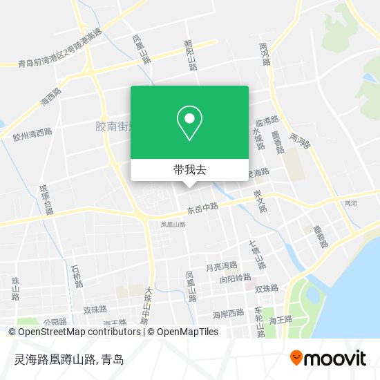 灵海路凰蹲山路地图