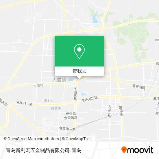 青岛新利宏五金制品有限公司地图