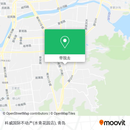 科威国际不动产(水青花园店)地图