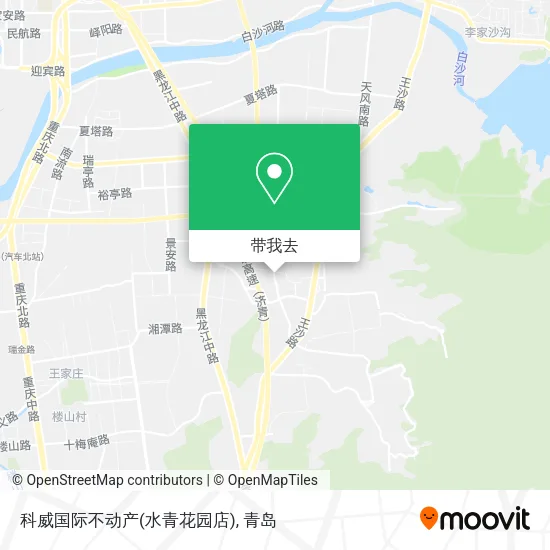 科威国际不动产(水青花园店)地图
