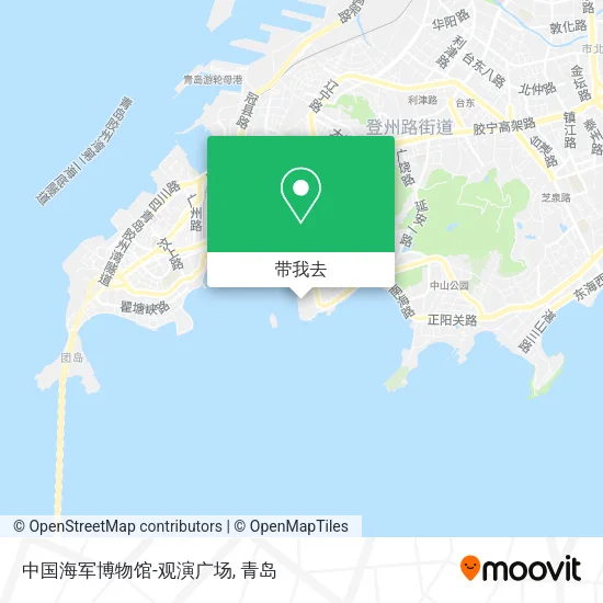 中国海军博物馆-观演广场地图