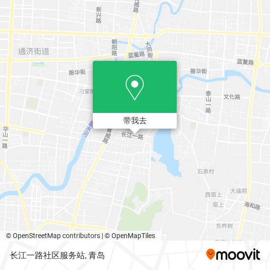 长江一路社区服务站地图
