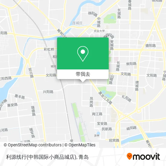 利源线行(中韩国际小商品城店)地图