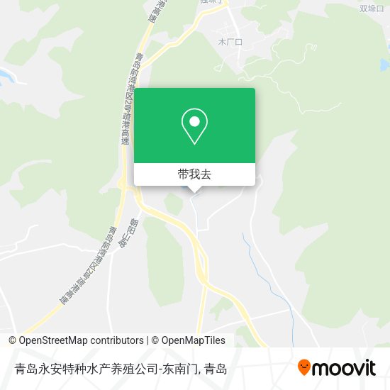 青岛永安特种水产养殖公司-东南门地图