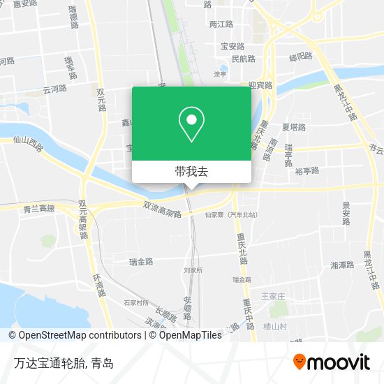 万达宝通轮胎地图