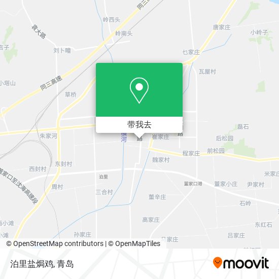 泊里盐焗鸡地图