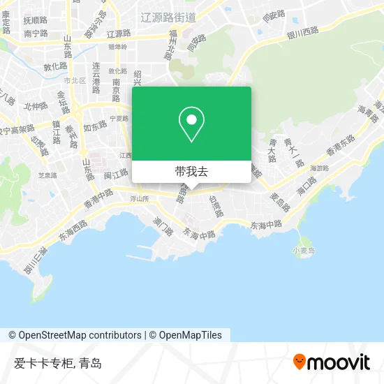 爱卡卡专柜地图