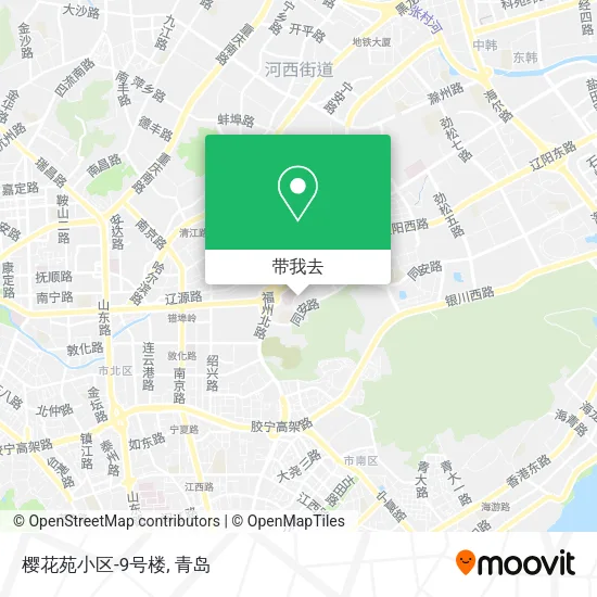樱花苑小区-9号楼地图
