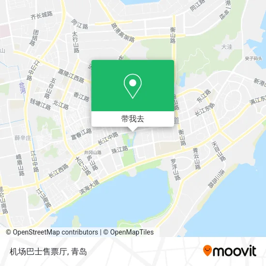 机场巴士售票厅地图