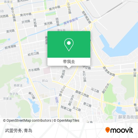 武盟劳务地图
