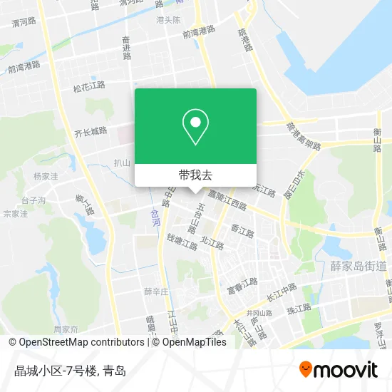 晶城小区-7号楼地图
