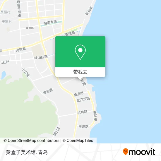 黄盒子美术馆地图