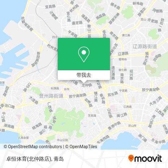 卓恒体育(北仲路店)地图