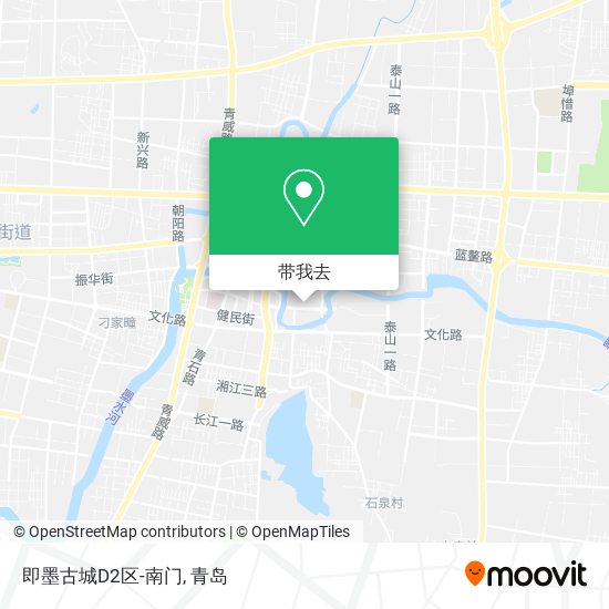 即墨古城D2区-南门地图