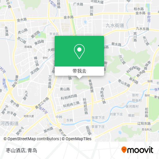 枣山酒店地图