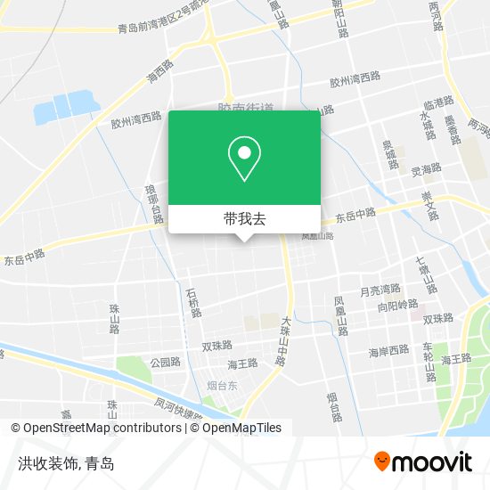 洪收装饰地图