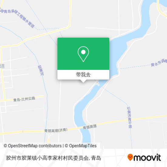 胶州市胶莱镇小高李家村村民委员会地图