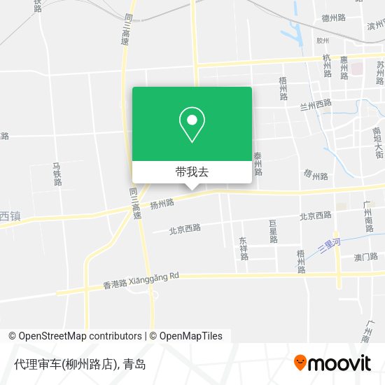 代理审车(柳州路店)地图