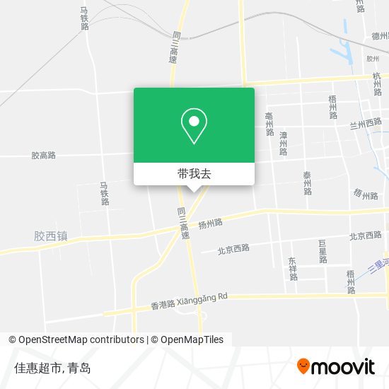 佳惠超市地图
