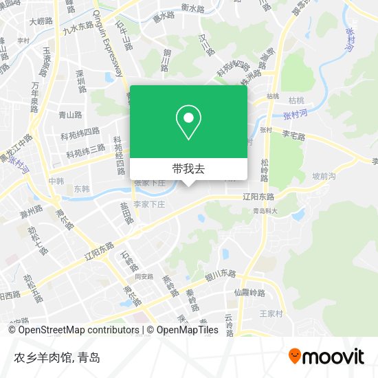 农乡羊肉馆地图