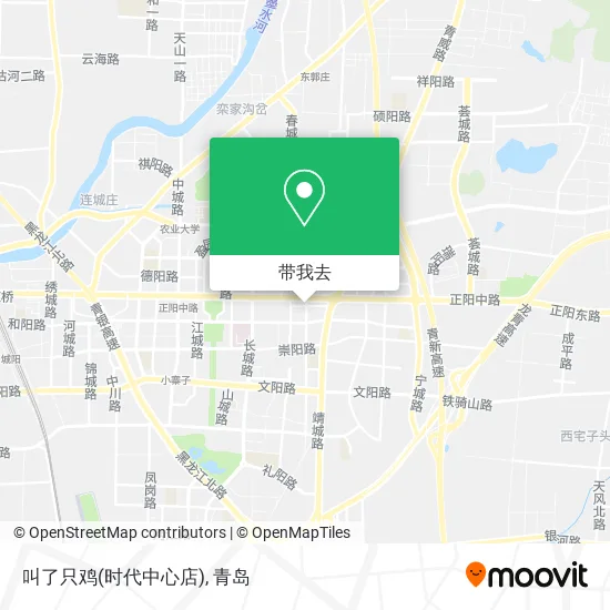 叫了只鸡(时代中心店)地图