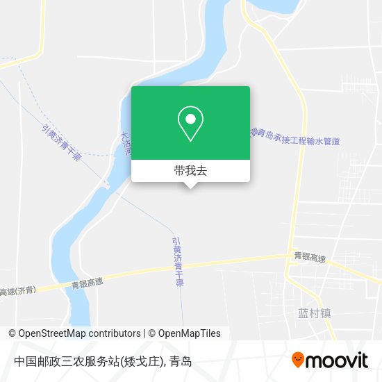 中国邮政三农服务站(矮戈庄)地图