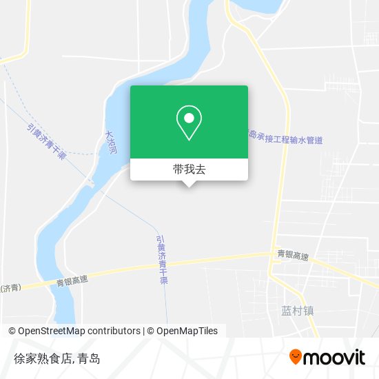 徐家熟食店地图