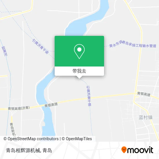 青岛相辉源机械地图