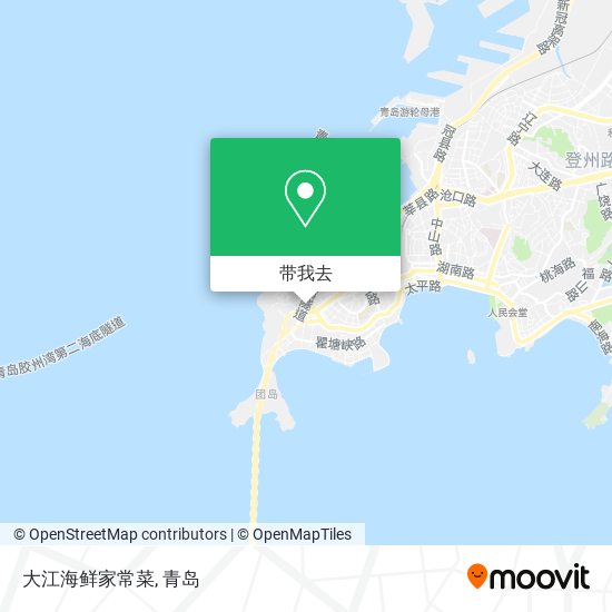 大江海鲜家常菜地图