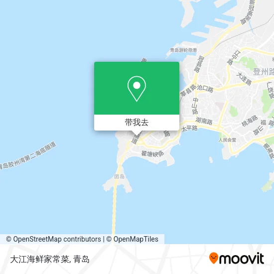 大江海鲜家常菜地图
