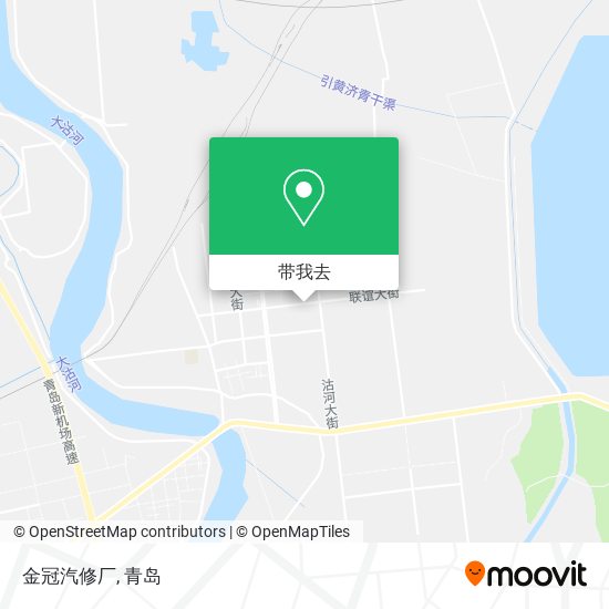 金冠汽修厂地图