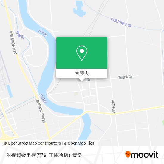 乐视超级电视(李哥庄体验店)地图